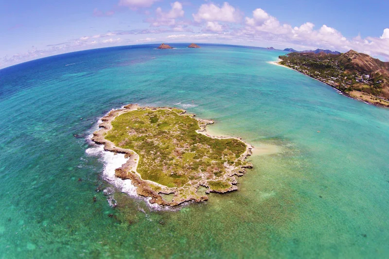 Popoiʻa Island Aerial