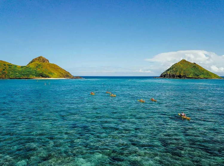 Kailua kayaking
