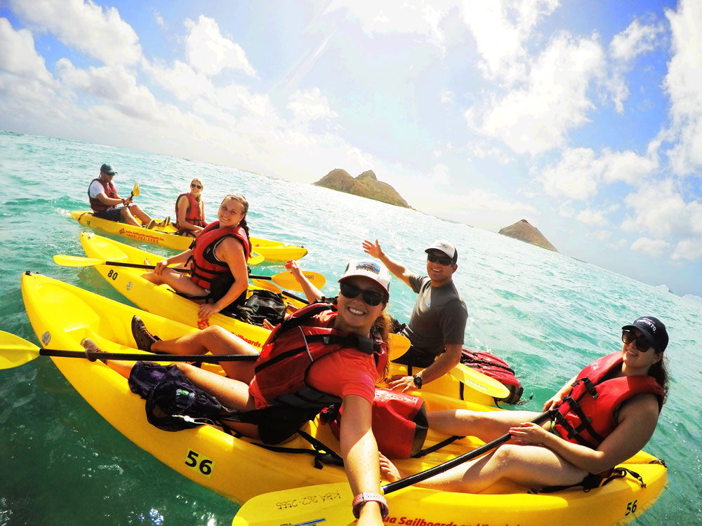 Kayaking to the Mokulua Islands (Copy)