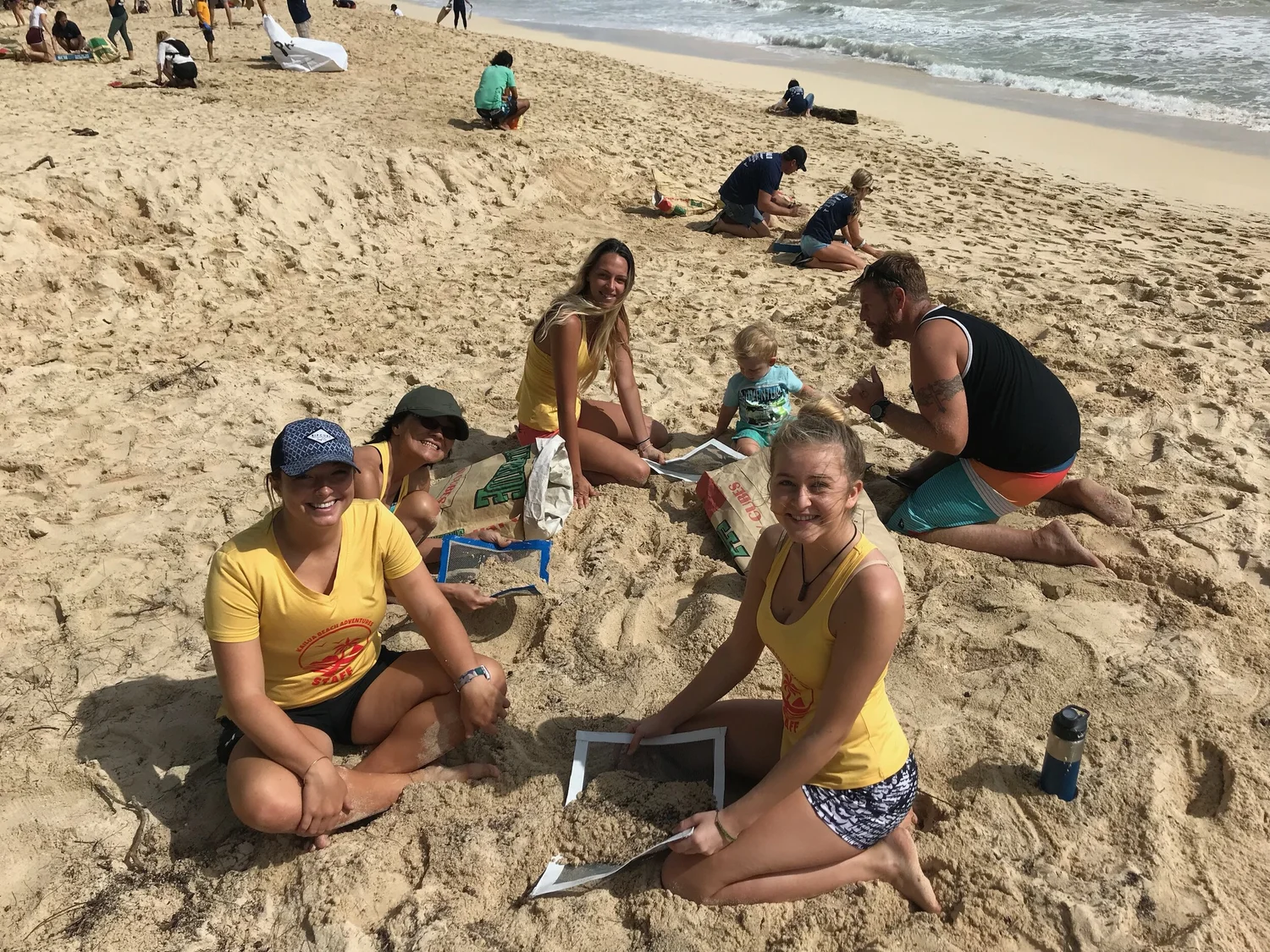 Kailua Beach Cleanup DIY Make your own microplastic sand sifter
