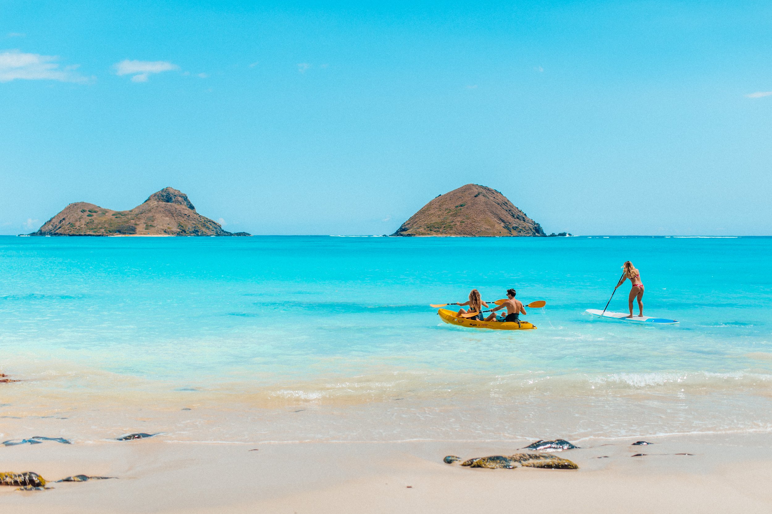 Kayaking To The Mokes — Kailua Beach Adventures