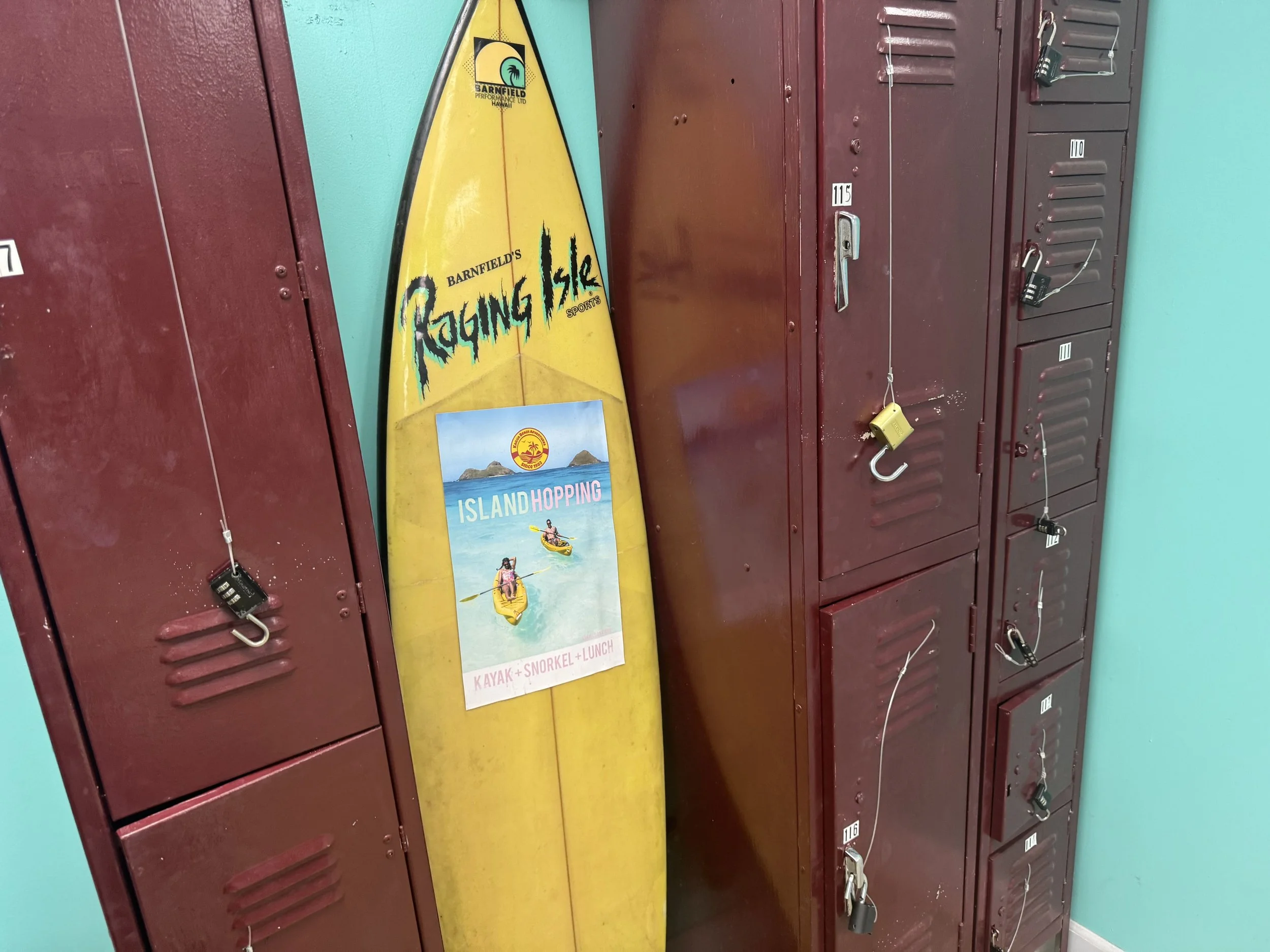 Locker Rentals For Kailua and Lanikai Beach Oahu — Kailua Beach Adventures
