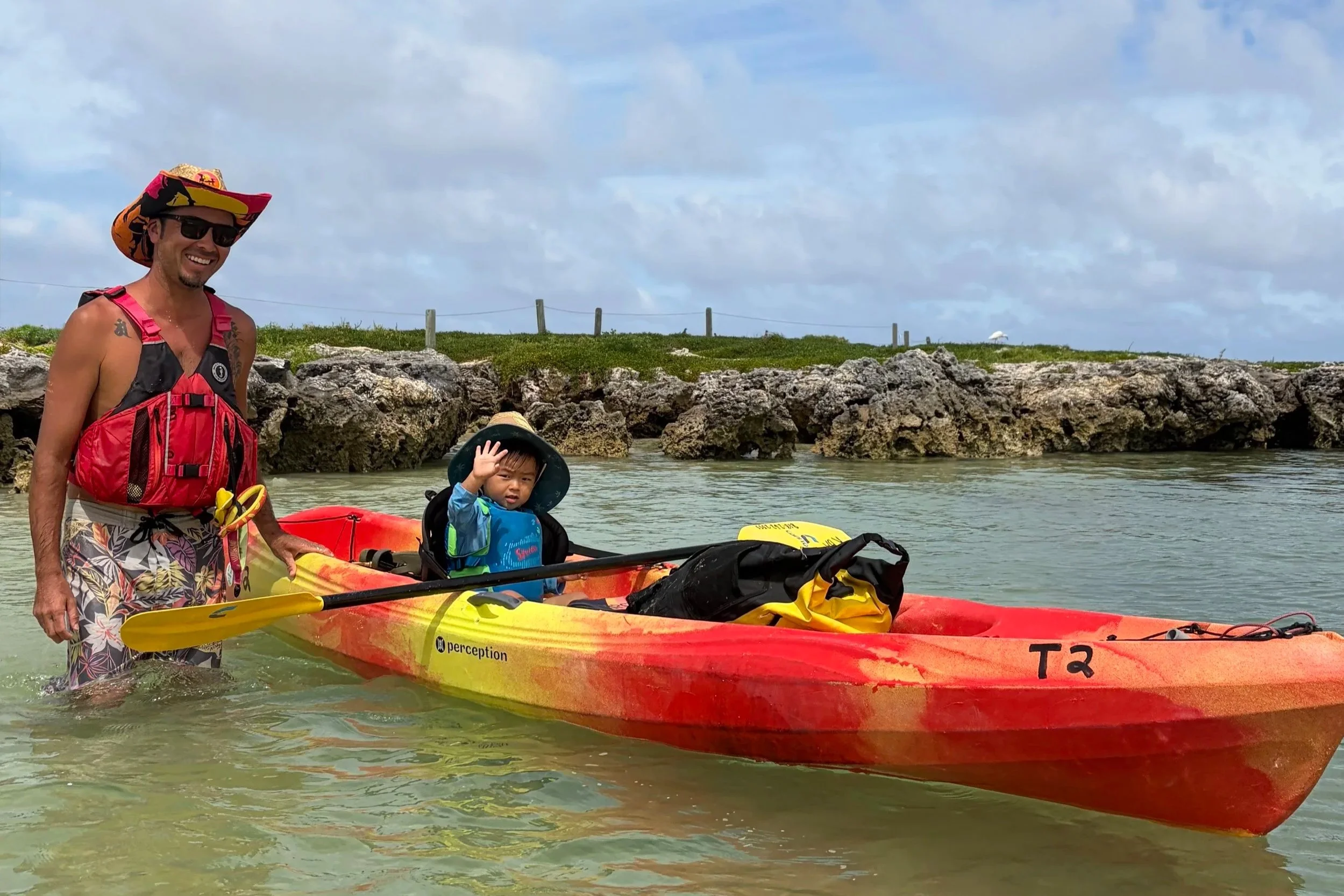 Kayaking with kids to Flat Island and Lanikai