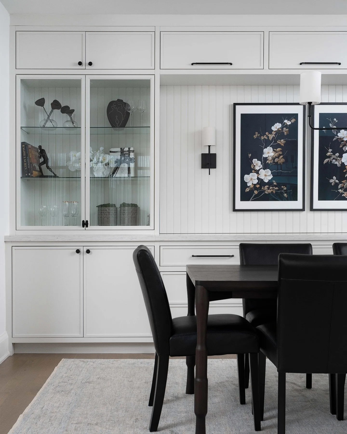 The perfect spot to entertain. 🍽️ 

Project Bayview
2000 sqft Condo Renovation

Build: @dolmenconstruction 
Design: @michelleberwickdesign_ 
Photography: @danmolinastudio