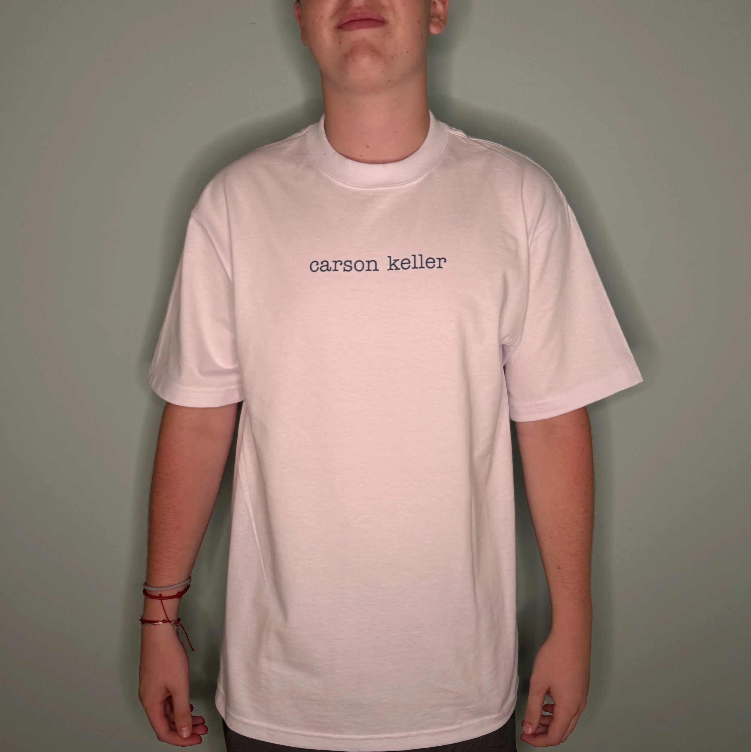 CARSON KELLER SHIRT-WHITE- DOGGO