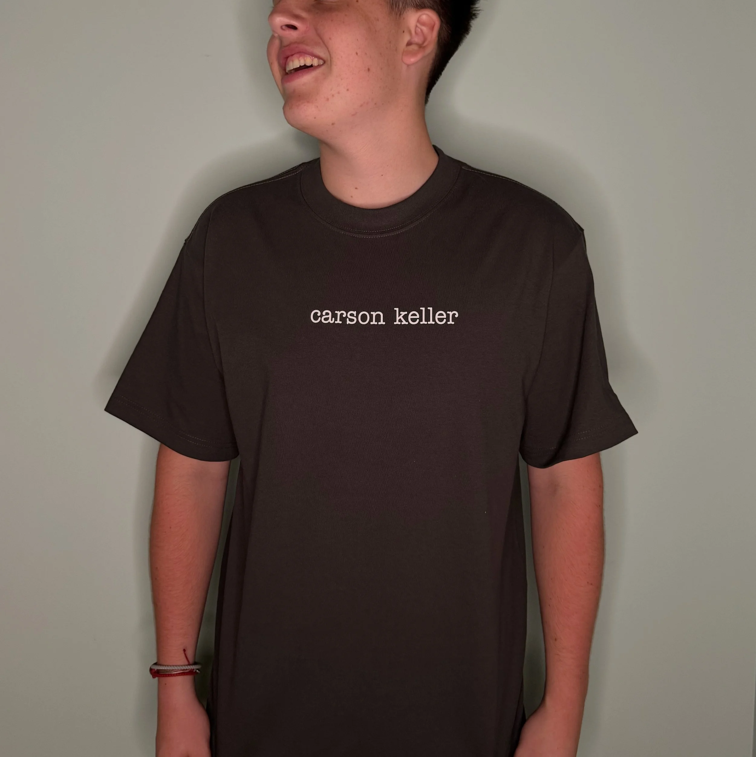 CARSON KELLER SHIRT- DARK GRAY- DOGGO