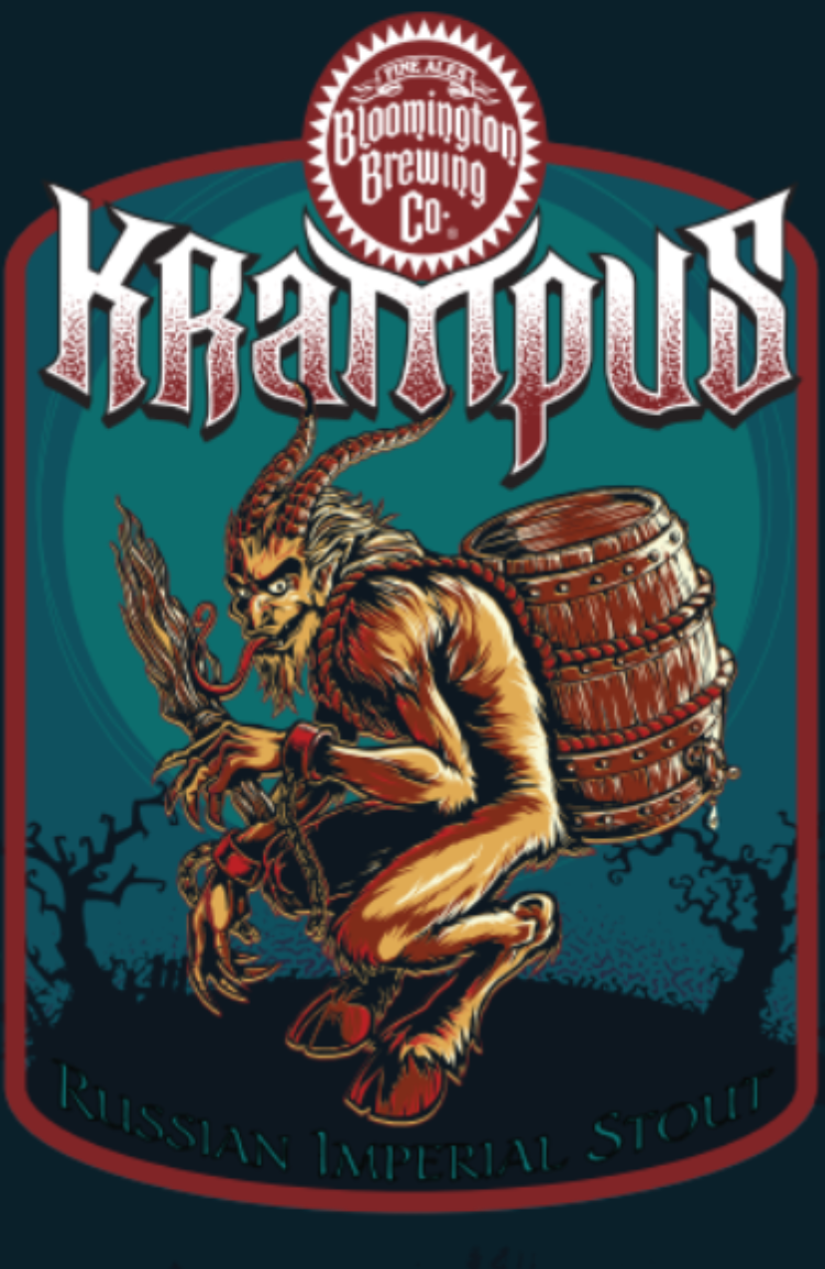 Krampus Russian Imperial Stout by Bloomington Brewing Company
