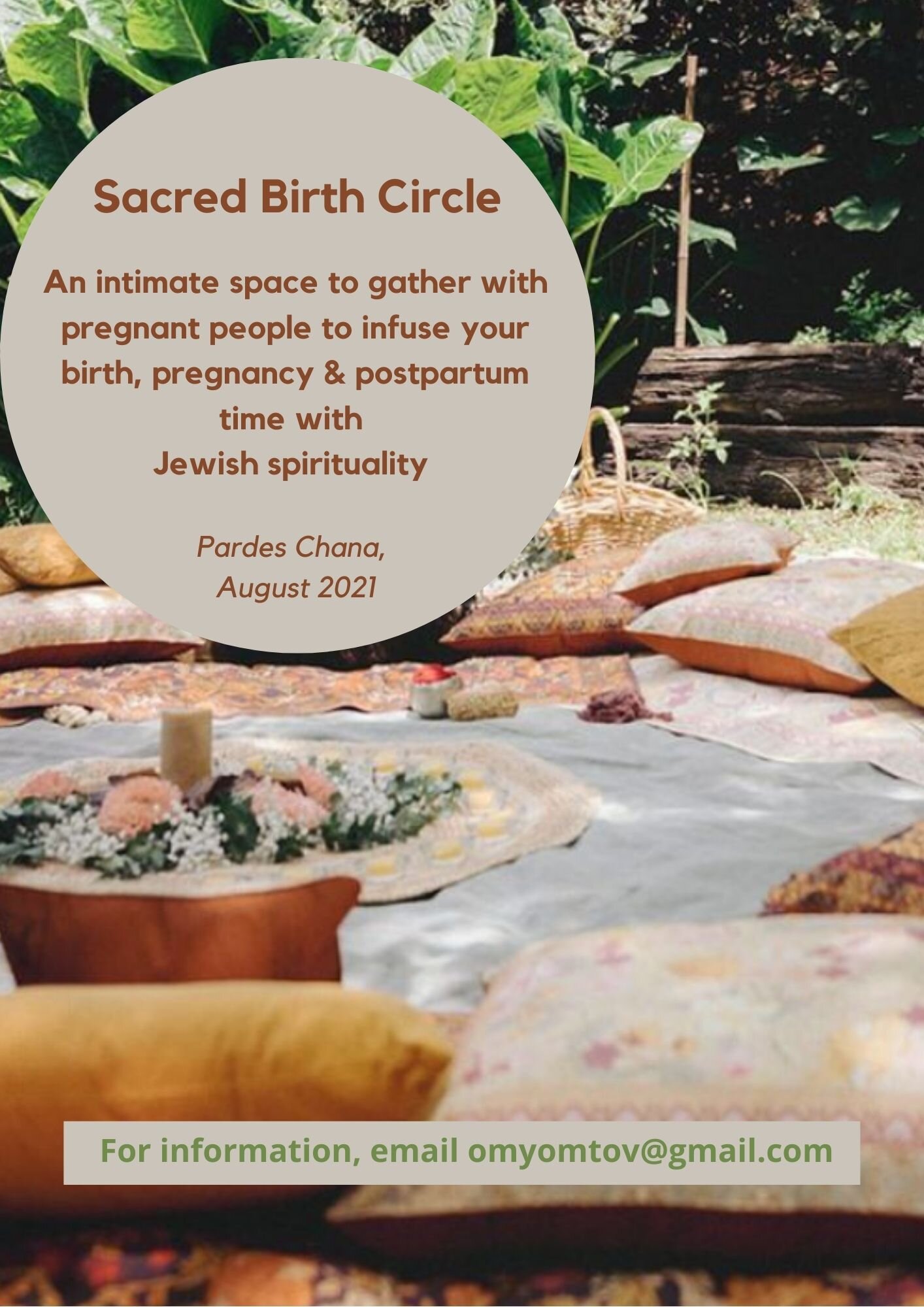 Sacred Birth Circle in Pardes Chana