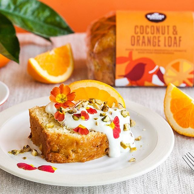 Pretty citrus! @kaurikitchennz Coconut &amp; Orange loaf is delish toasted with @raglancoconutyoghurt #glutenfree #dairyfree #simplefood #handmade #fastbrunch Available at @farrofresh and selected New Worlds and specialty store