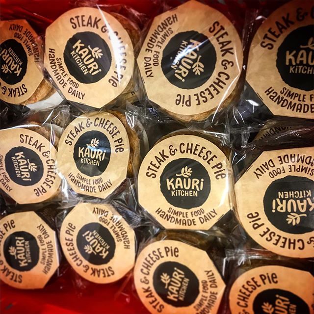 A whole lot of @kaurikitchennz pies getting ready for #fathersday @themeatboxnz #local #handmadepies