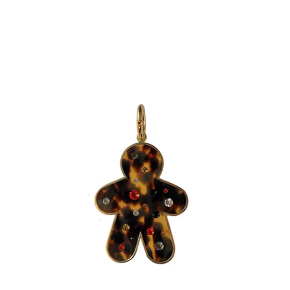 Sprinkled Truffle Gingerman Keychain