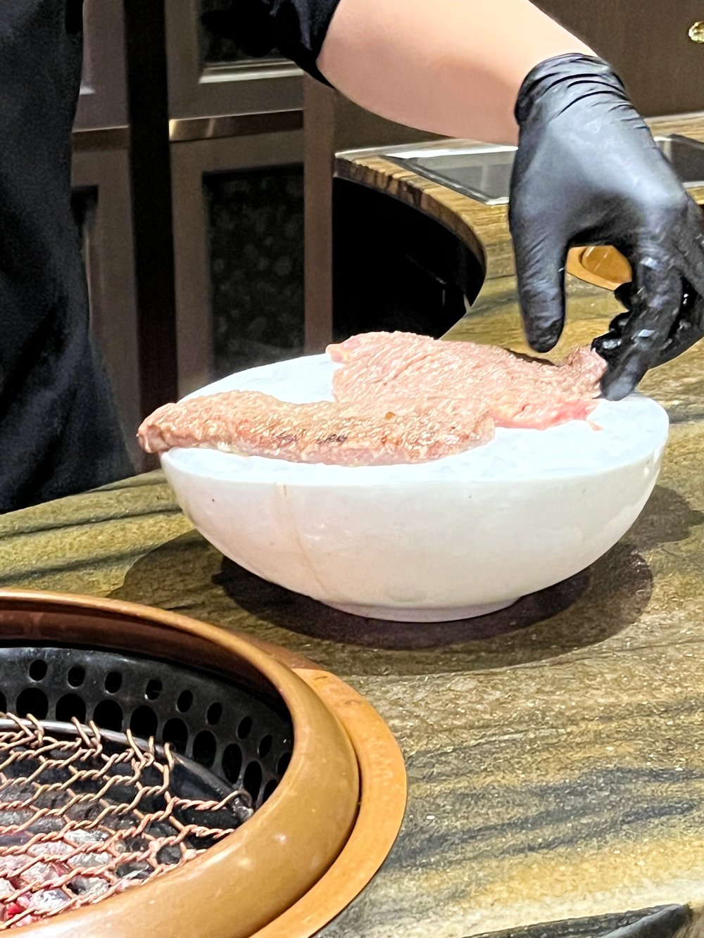 Flatiron/ top blade on ice