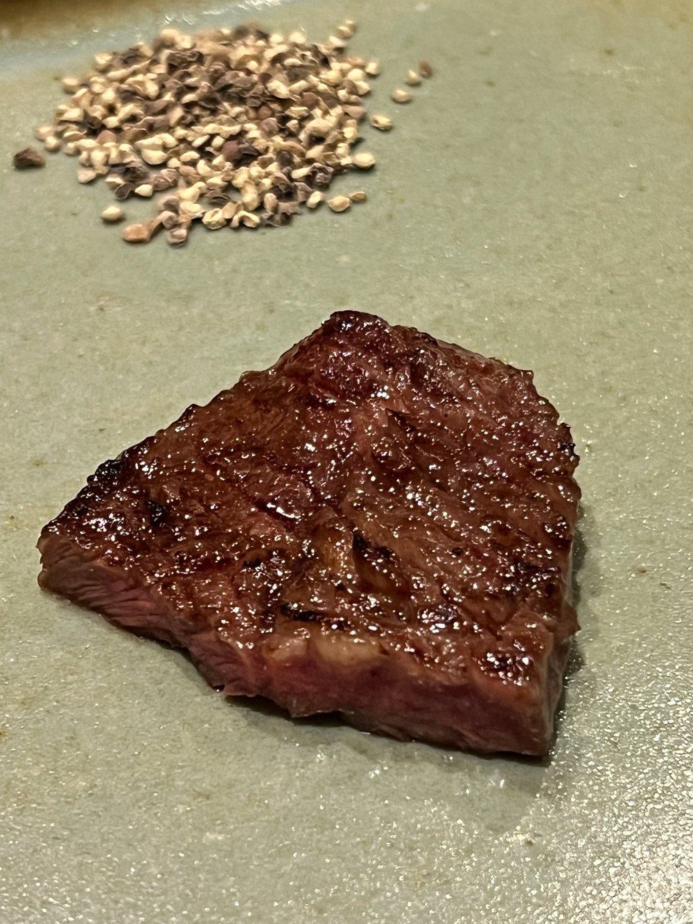 Flatiron/ top blade on ice