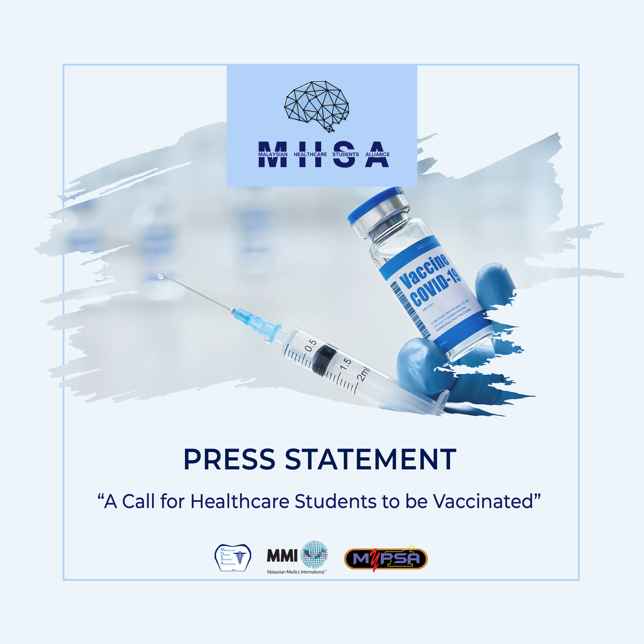 MHSA “A Call for Healthcare Students to be Vaccinated” Press Statement