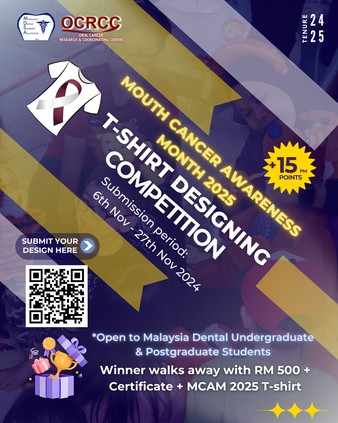 Mouth Cancer Awareness 2025 T-Shirt Designing Competition