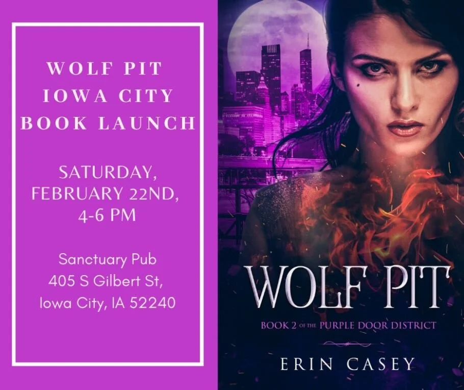 Wolf Pit Book Launch Iowa City!