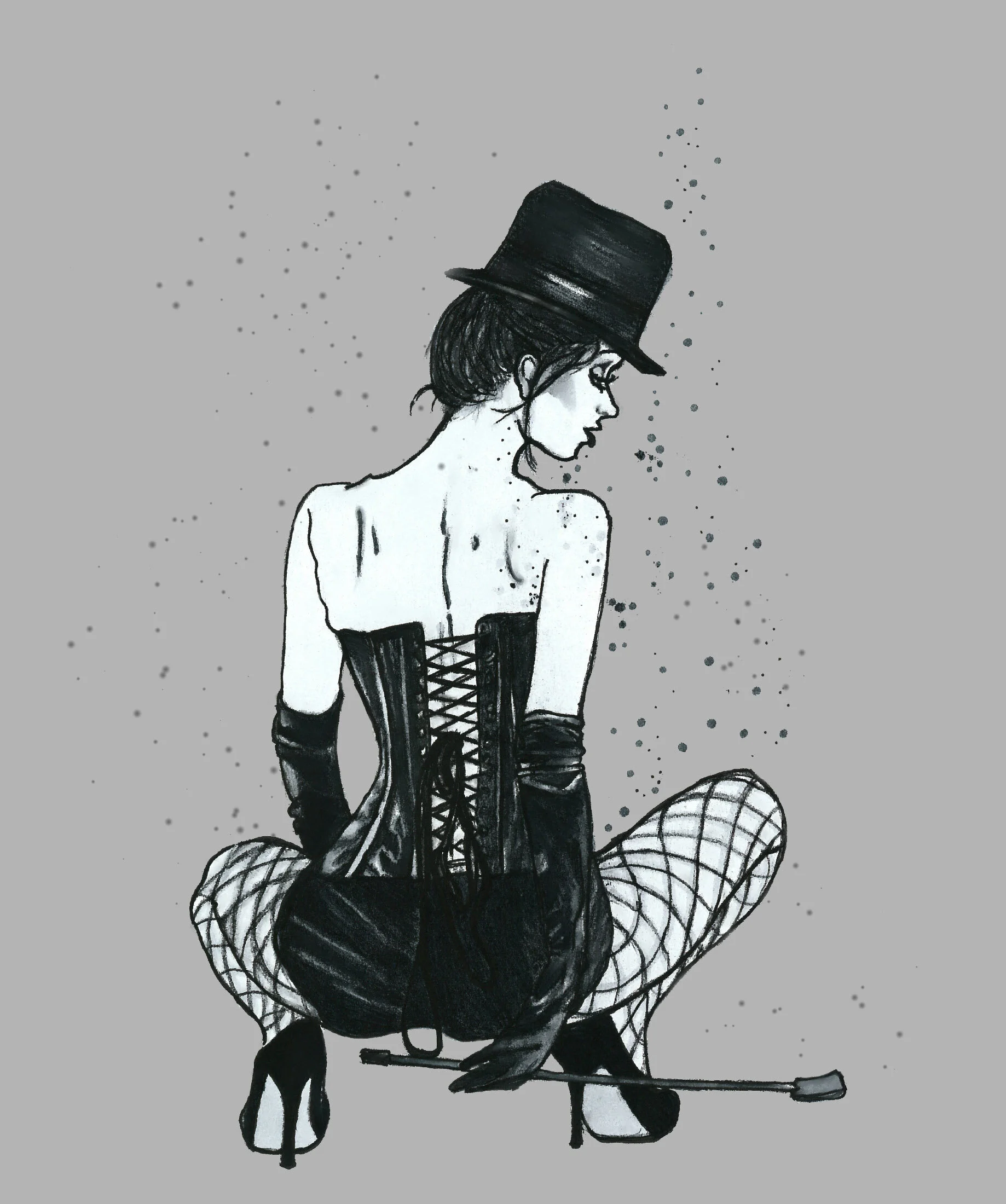 Adult Fantasy Original Artwork Fine Art Print By Kayla Klassy