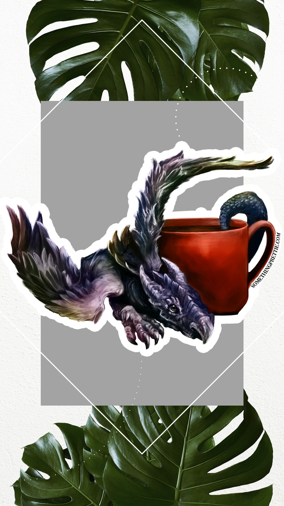 coffee Dragon Sticker.jpg