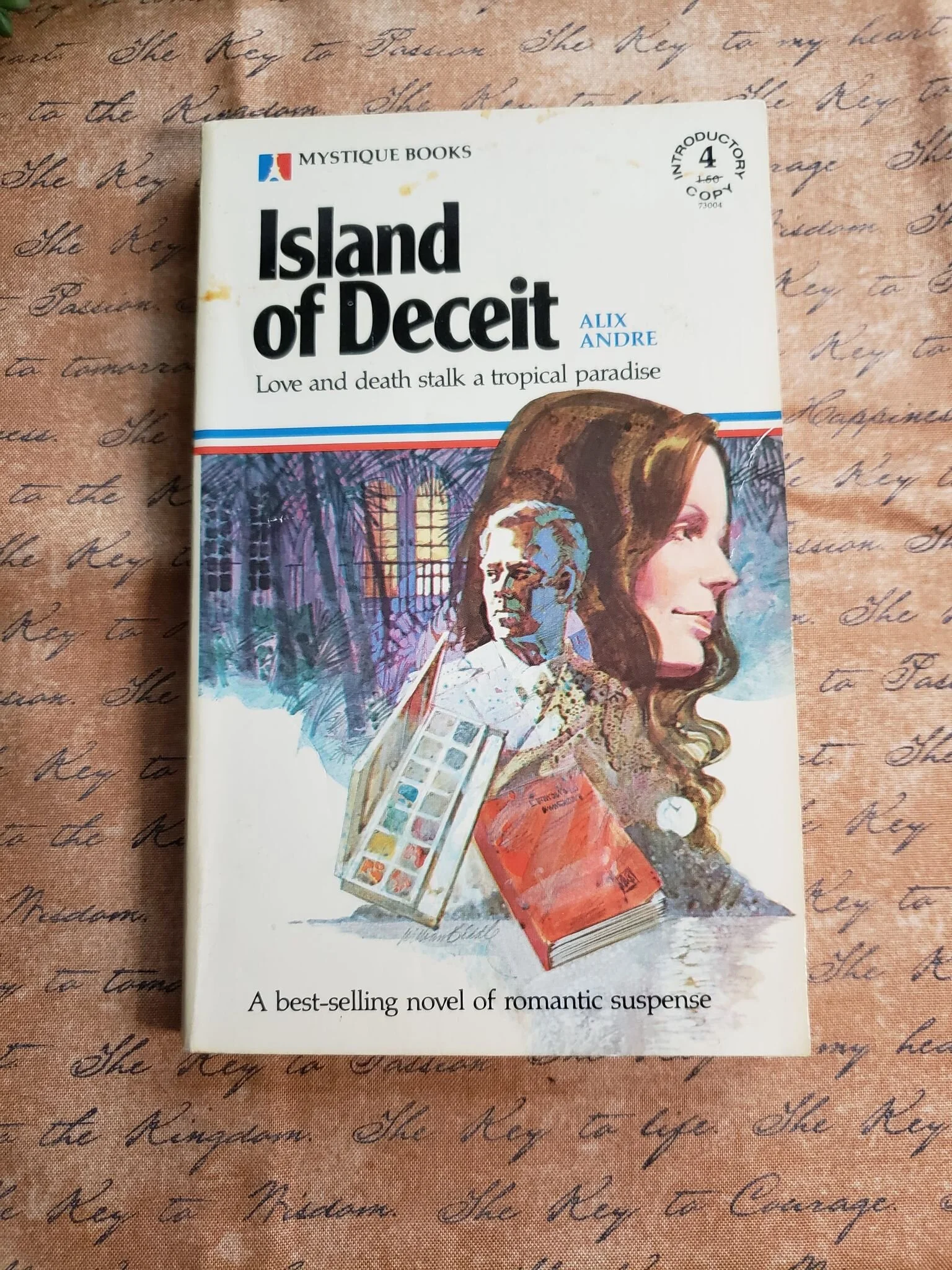 Vintage Romance - "Island of Deceit" By Alix Andre