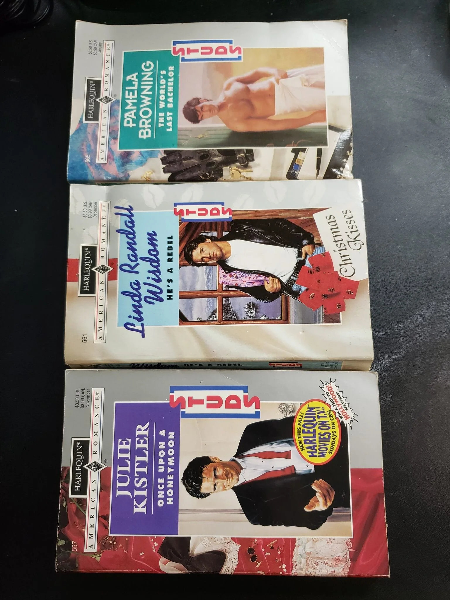 BUNDLE! Romance Harlequin "STUDS" series - 3 books