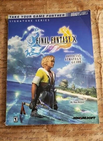 Game Guide - Final Fantasy X - PS2 - with insert
