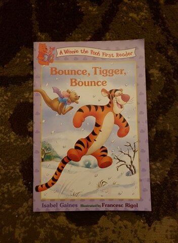 "Bounce, Tigger, Bounce" Winnie The Pooh First Reader
