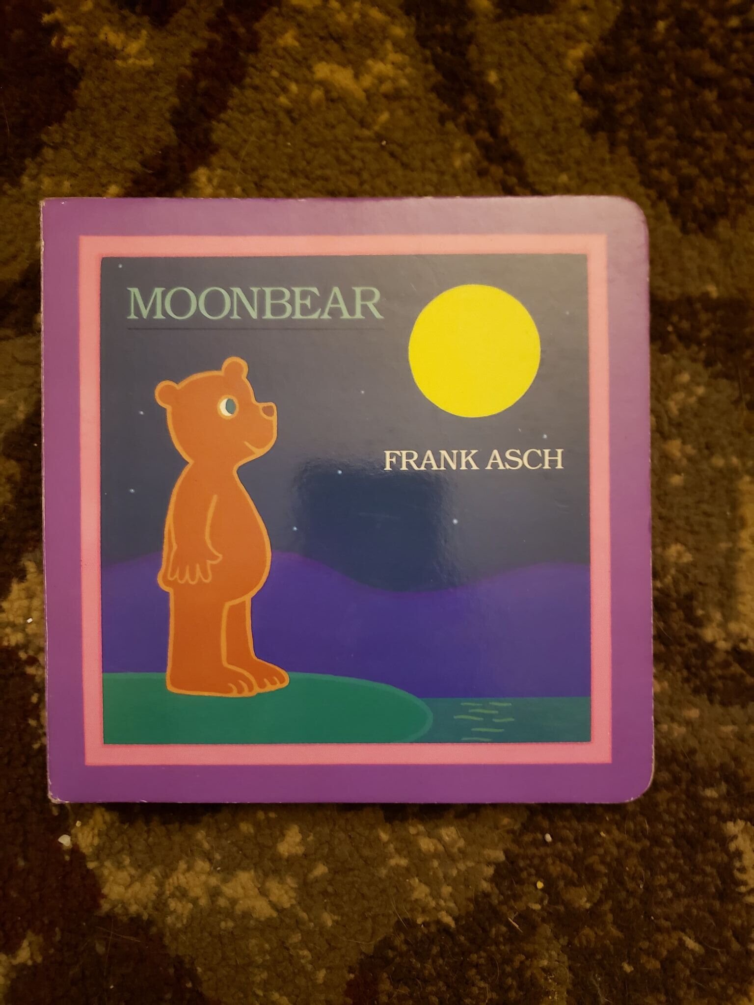 Vintage Children's Picture Book "Moonbear" By Frank Asch