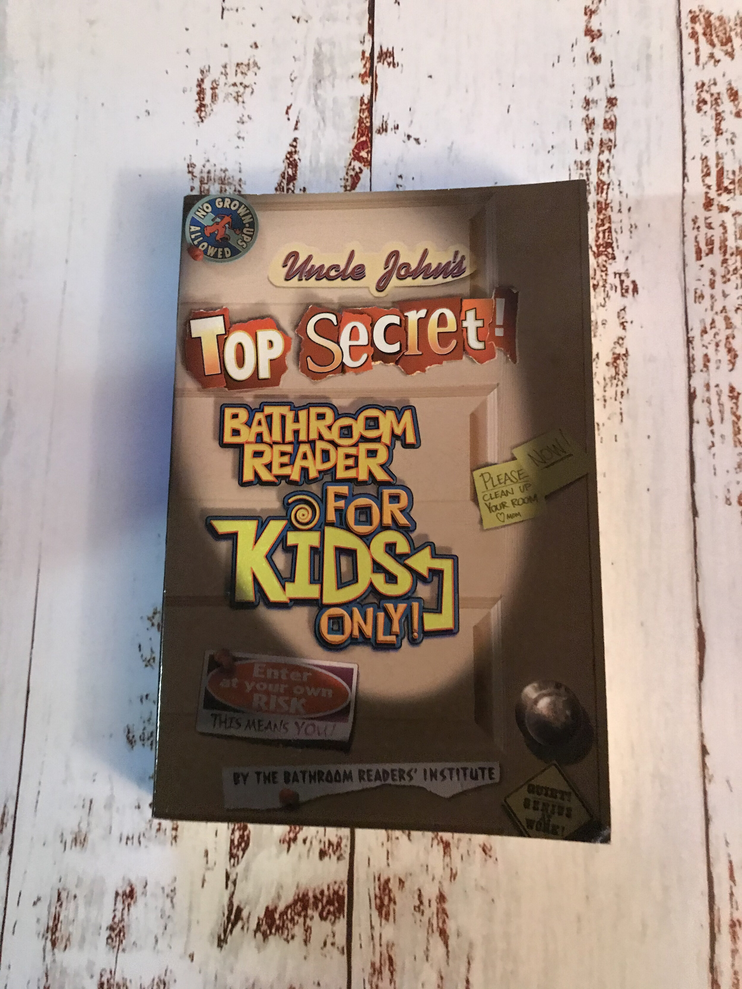 Kids - Fun and Educational - Uncle Johns Top Secret Bathroom Reader For Kids Only