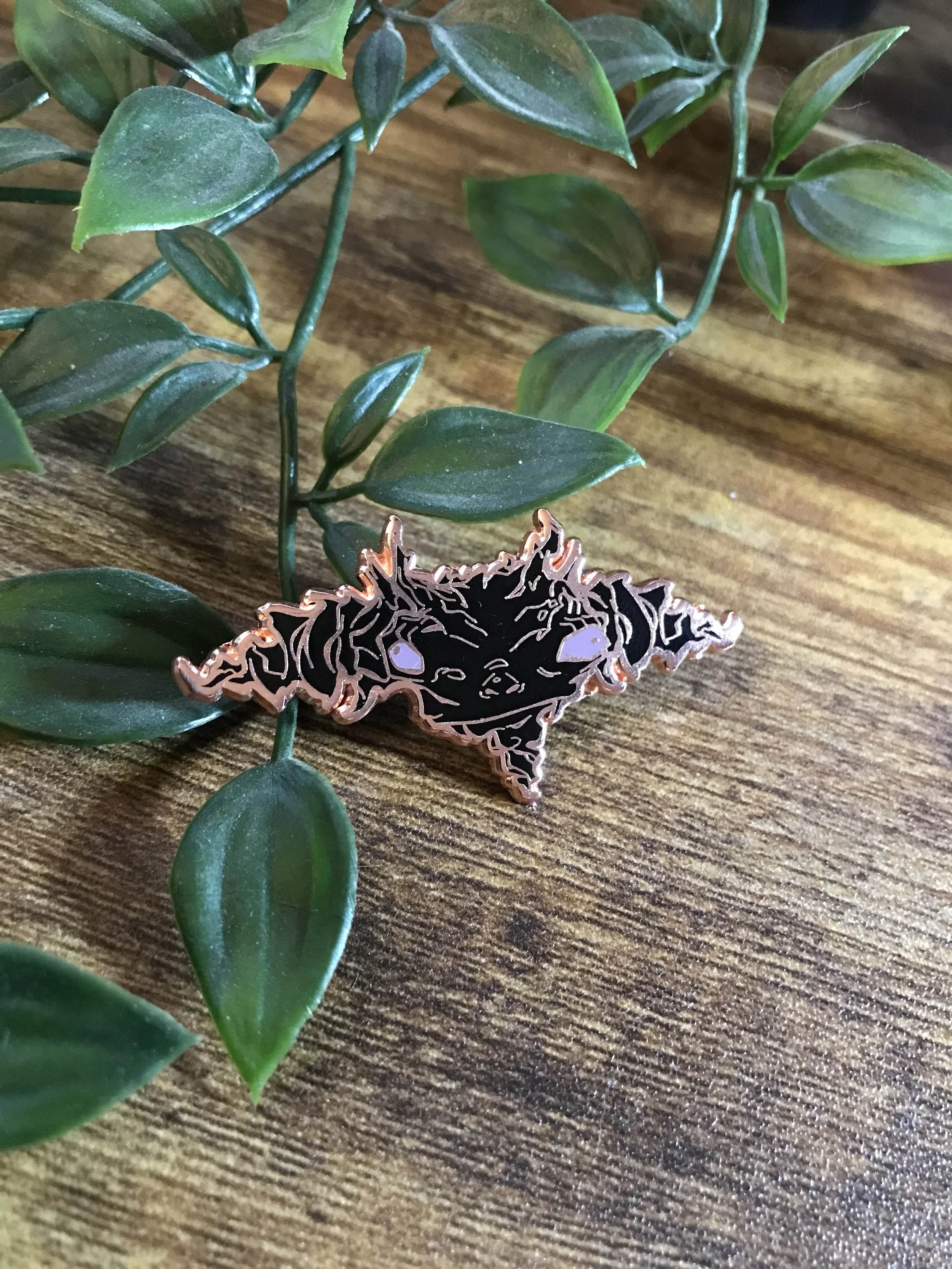 2022 Rose Gold Special Edition Derp Dragon Hard Enamel Pin