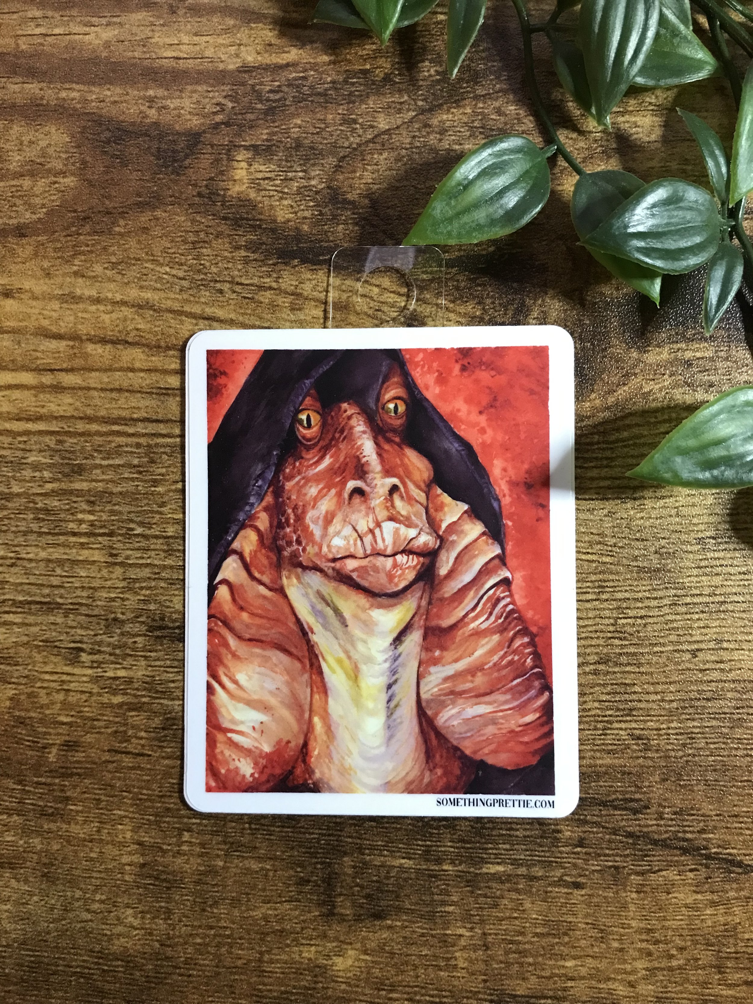 Sith Overlord Darth Binks Die Cut Sticker By Artist Kayla Klassy
