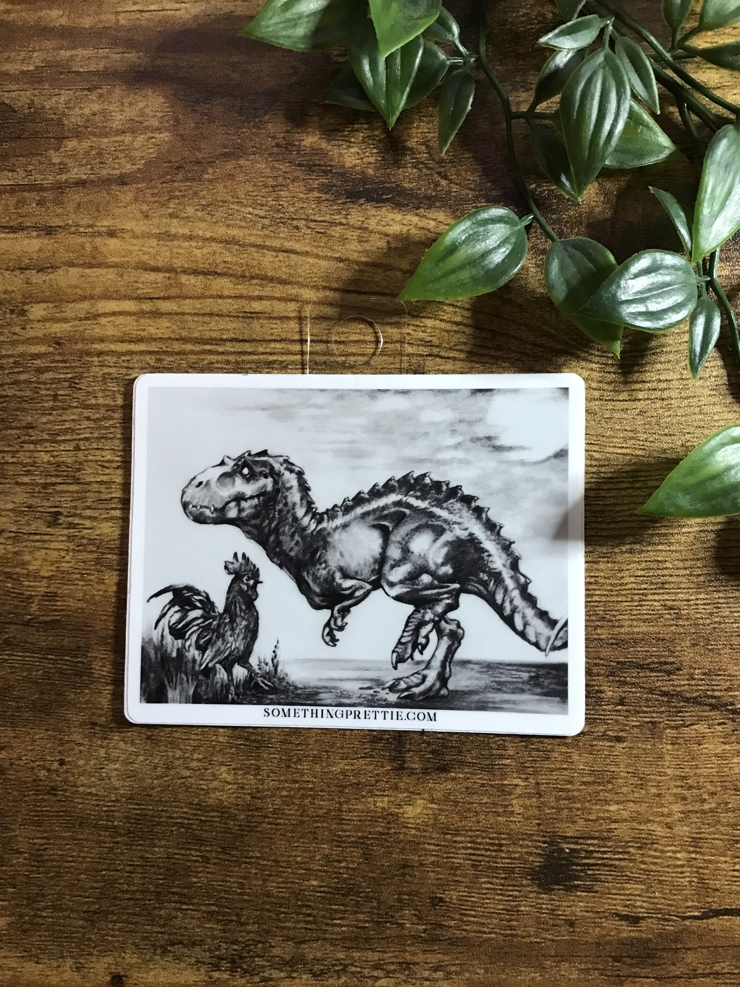 A Cocky Evolution Die Cut Sticker By Artist Kayla Klassy