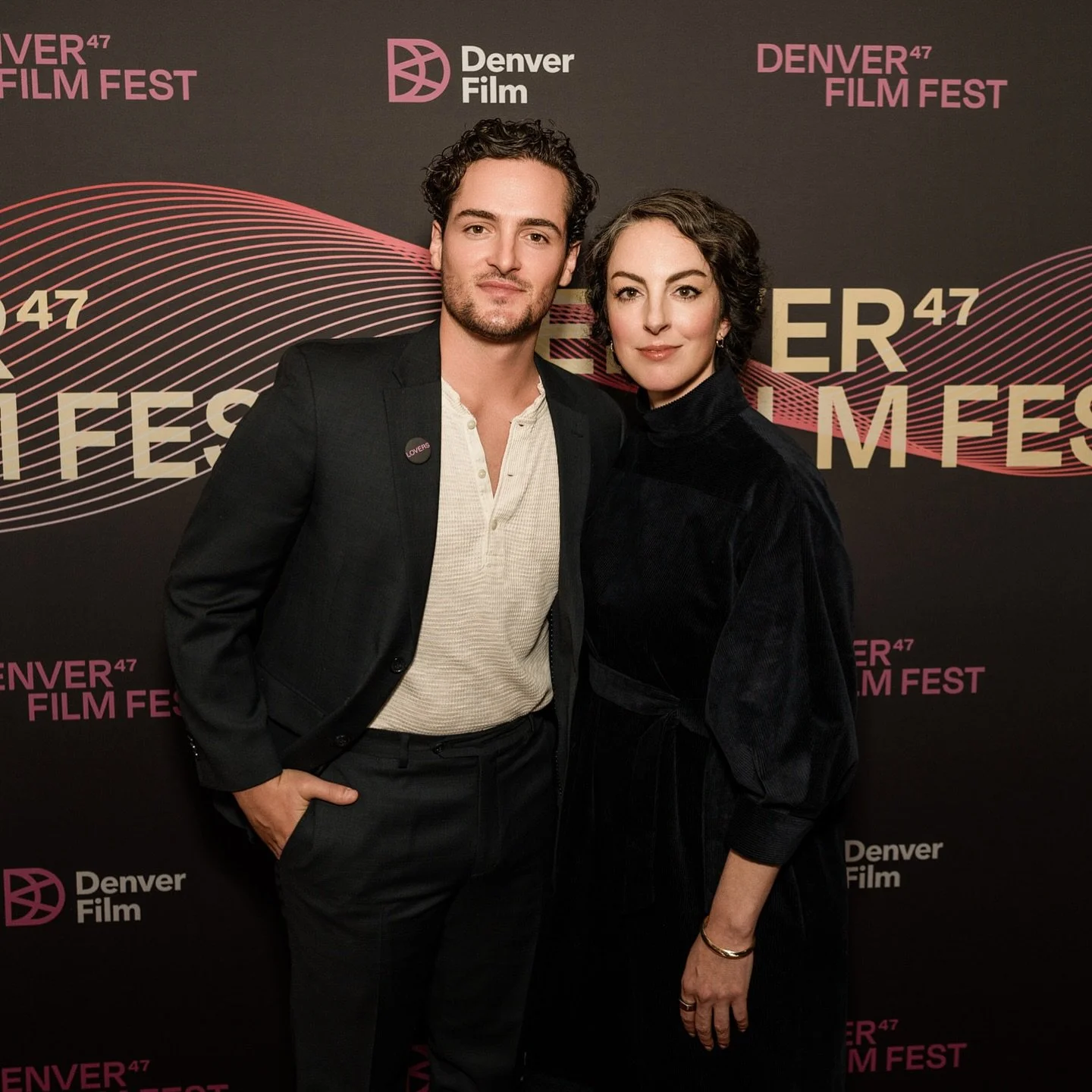 It was so special seeing my sister @taylorlynnnn directorial debut @loversthefilm premiere at @thedenverfilm Your hard work, persistence and belief in what you were born to do inspire me. I am beyond proud to be your brother 🎥🩷💘 LOVE YOU