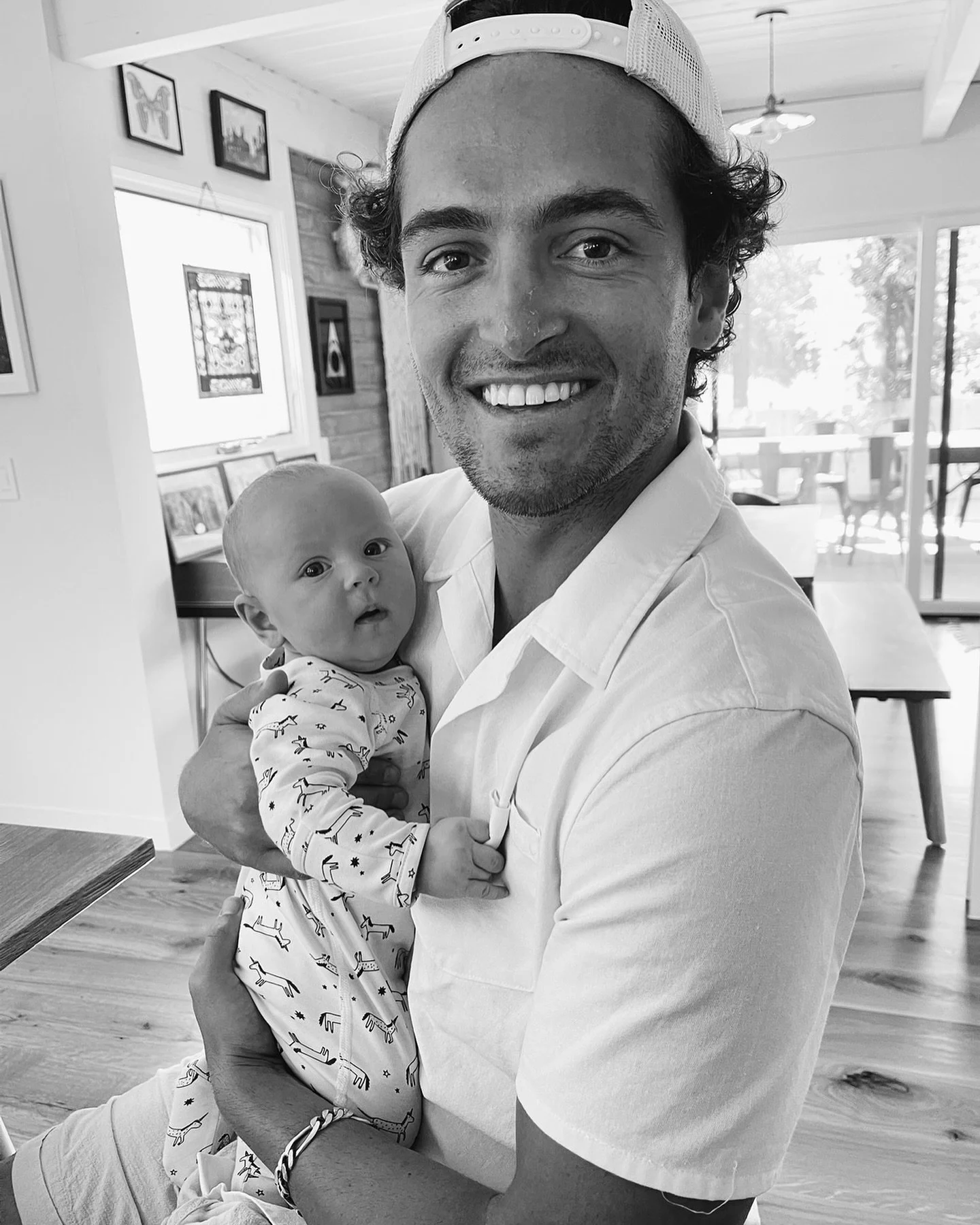 Happy First Birthday to Golden Lou ✨ The best gift ever was becoming an uncle. This year flew by but it was the most incredible year ever, I can't imagine life without you in it💛🤍 Love you @alaskamcfadden @everythinglastsforever