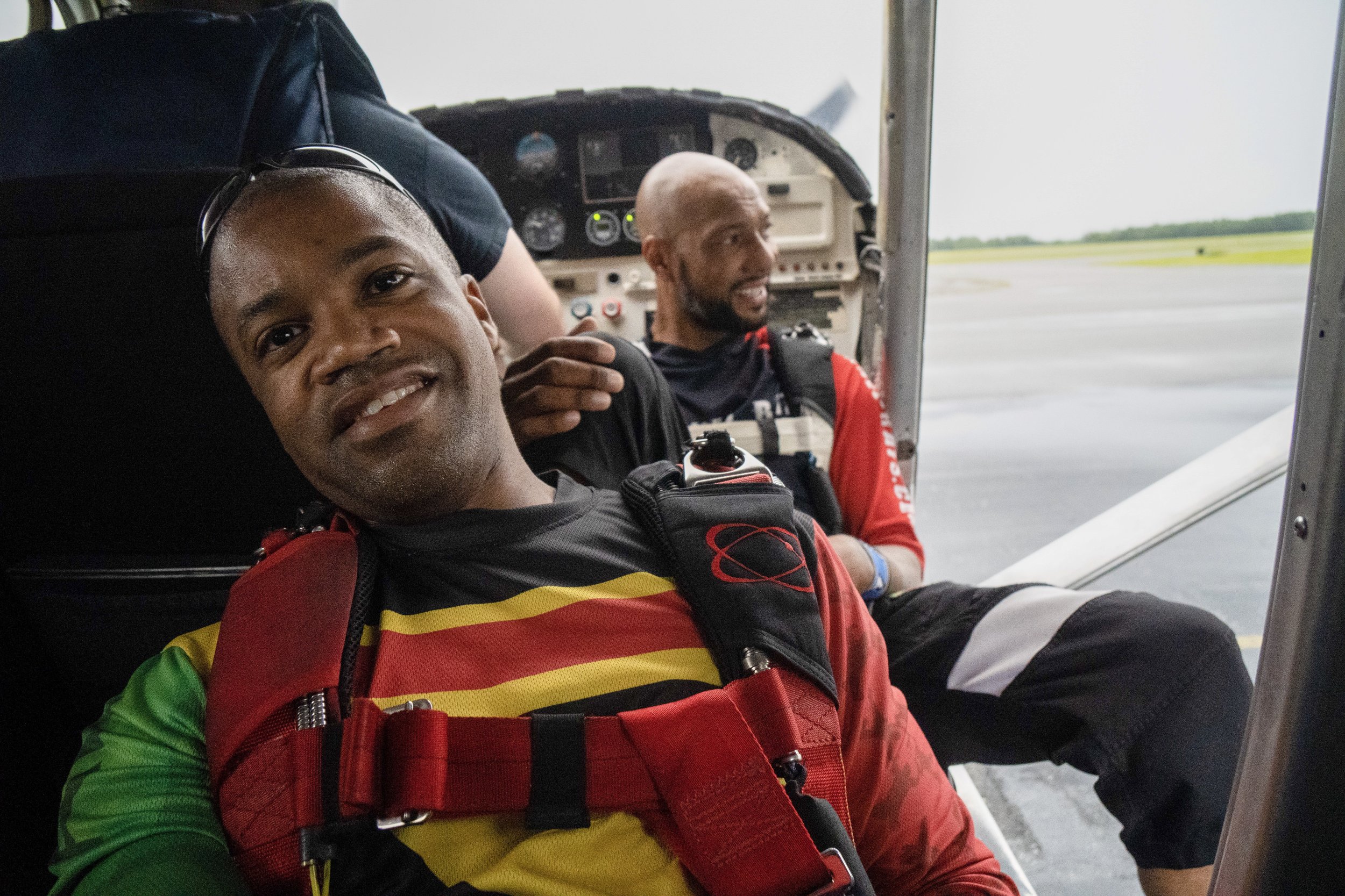   Nicholas Walker  started parachuting in 2002 while serving with 7th Special Forces Group and JSOC. He became a licensed civilian skydiver in 2008.   