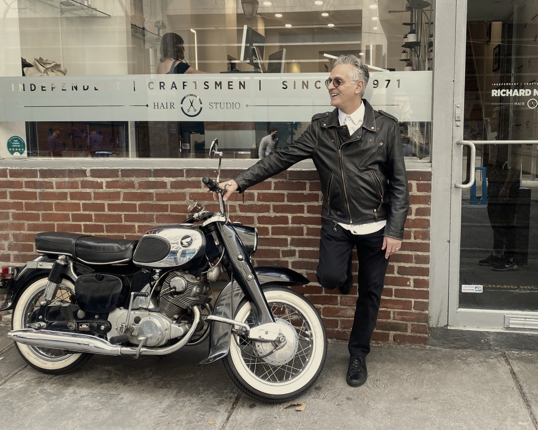 1965 DREAM 🏍 ✂
It's official - after 60+ years on Sansom Street, the GOAT is retiring! 
------
"After over 60 wonderful years, I am stepping away from Richard Nicholas.

It&rsquo;s been an incredible journey, from starting my apprenticeship at 