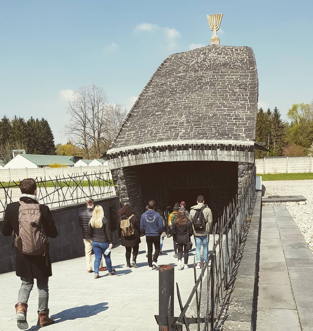 Visiting the Jewish Memorial. Today's group was full of interesting questions - always a good sign.

#dachautour #dachauconcentrationcamp #dachau #munich #germany #neverforget #history
