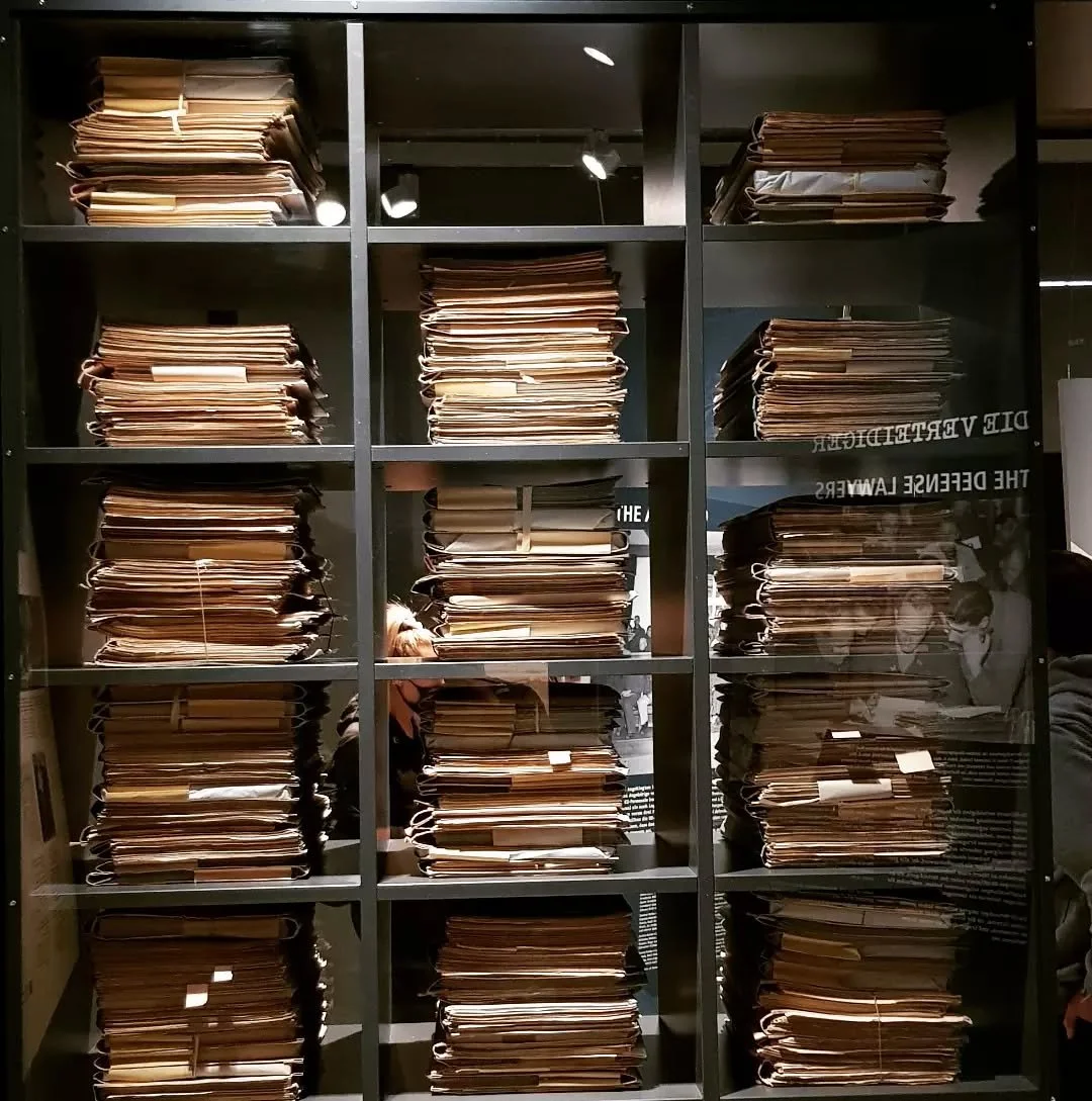 After the camp was liberated 77 years ago trials of Nazi War criminals took place at Dachau.

A new exhibition that we visit explores some of the over 300 trials that took place.