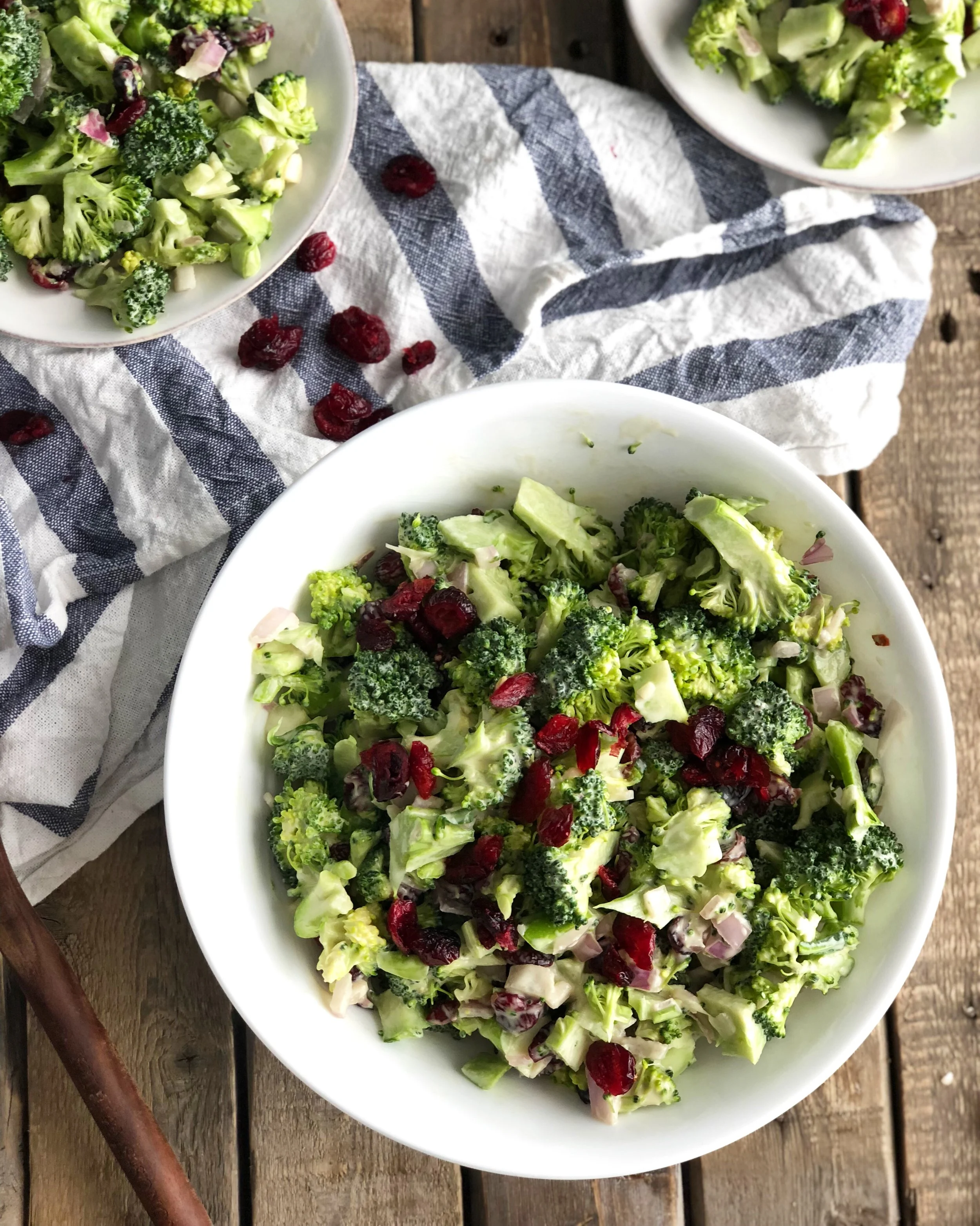 Honey Dijon Broccoli Salad