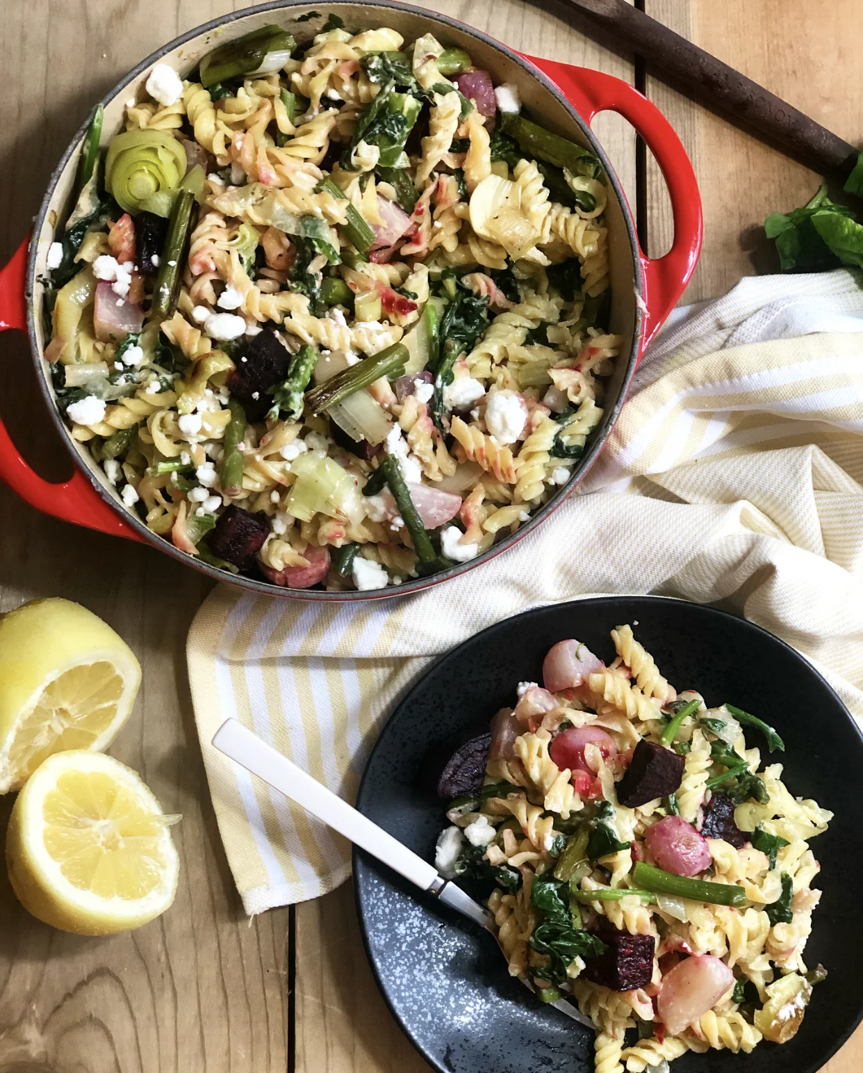 Kitchen Sink Spring Pasta