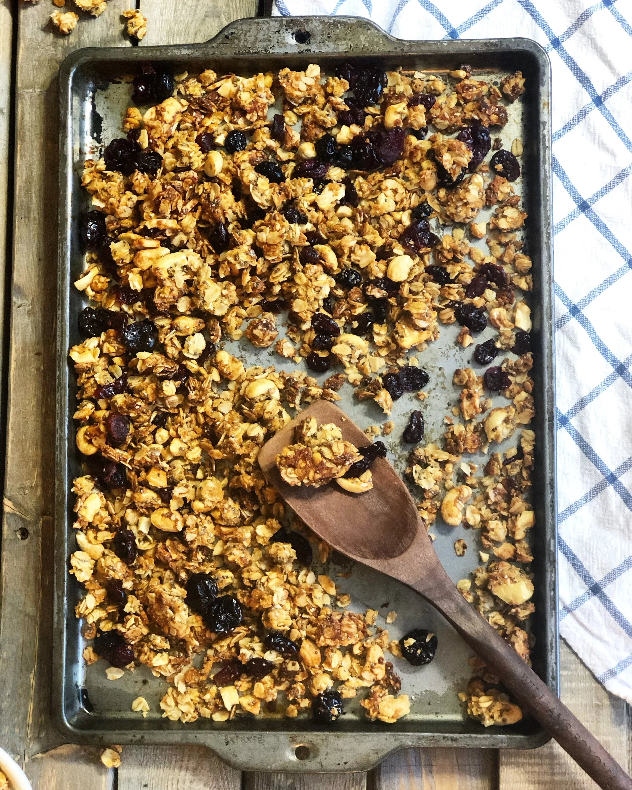 Berries and Cream Granola