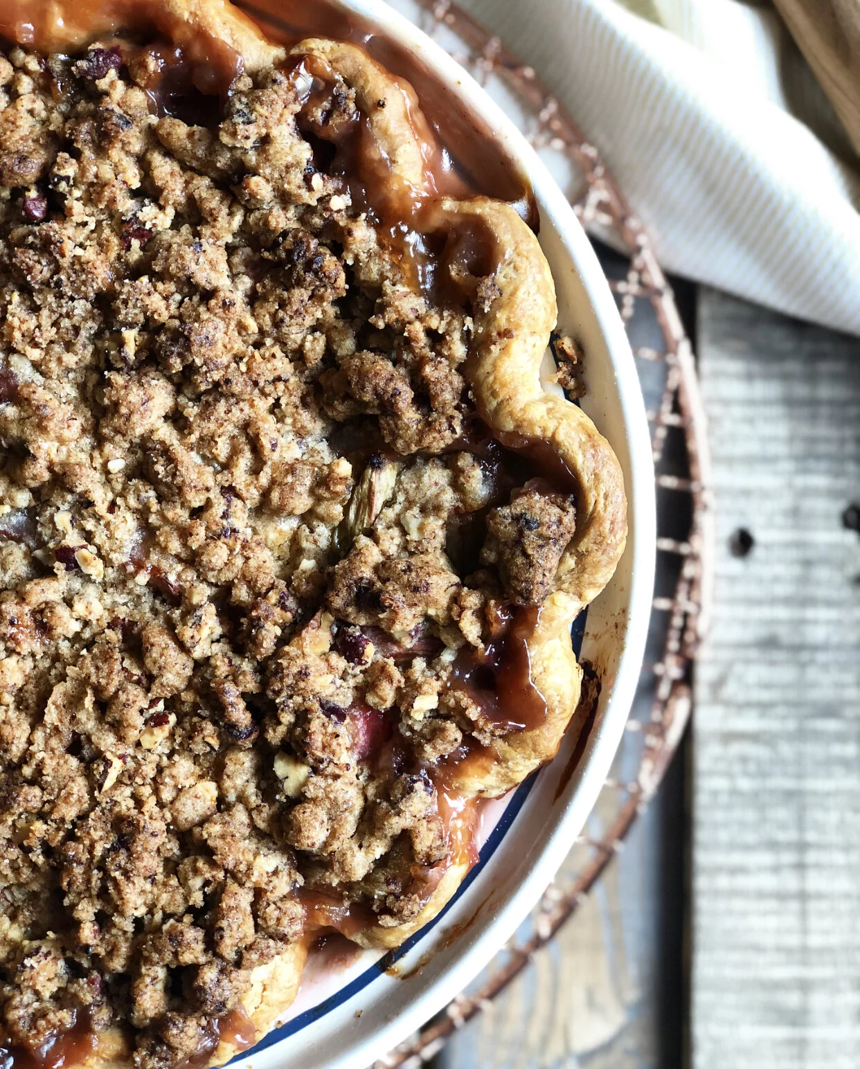 Top Recipe of 2019: Rhubarb Crumble Pie