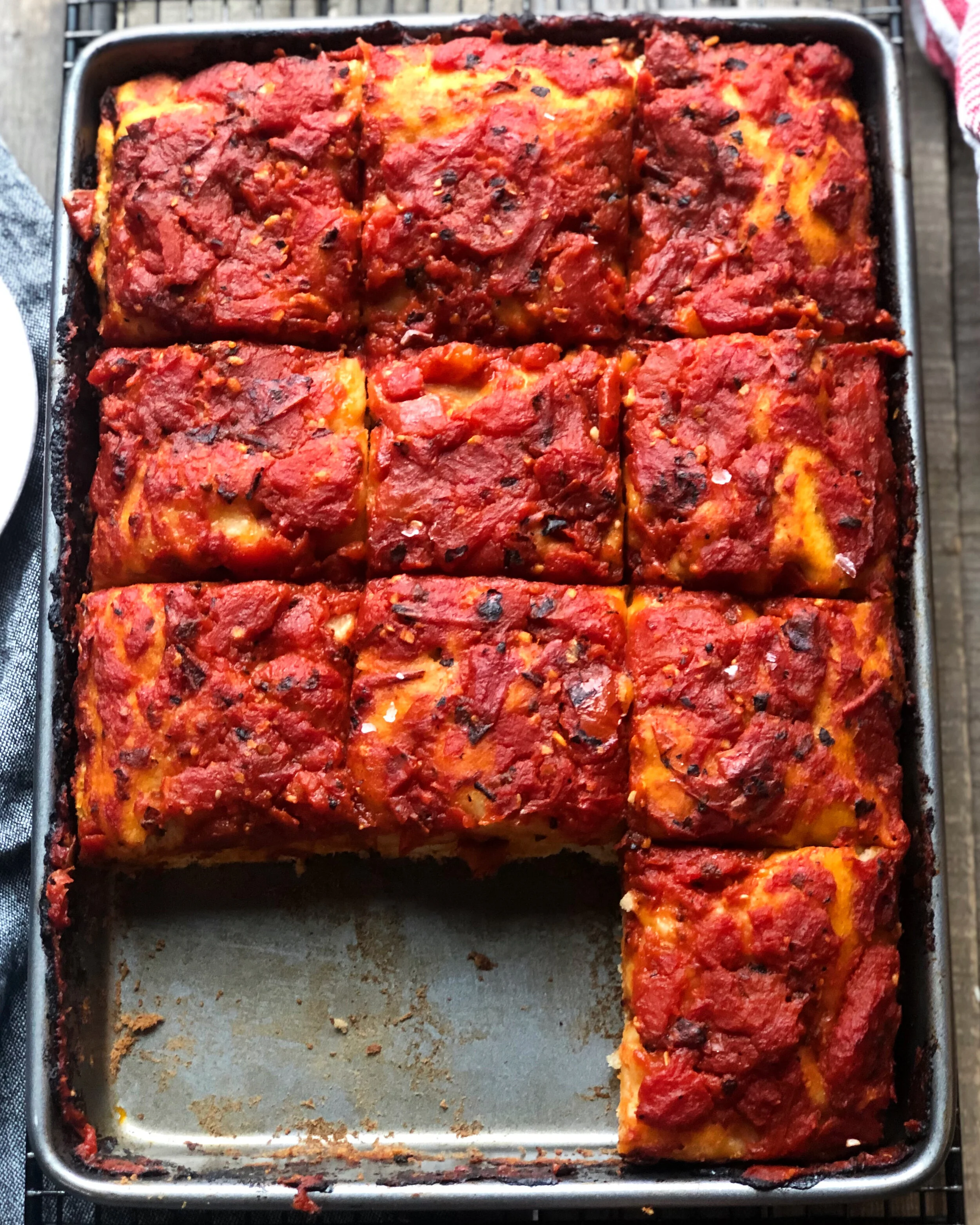 Vegan Pizza Bread