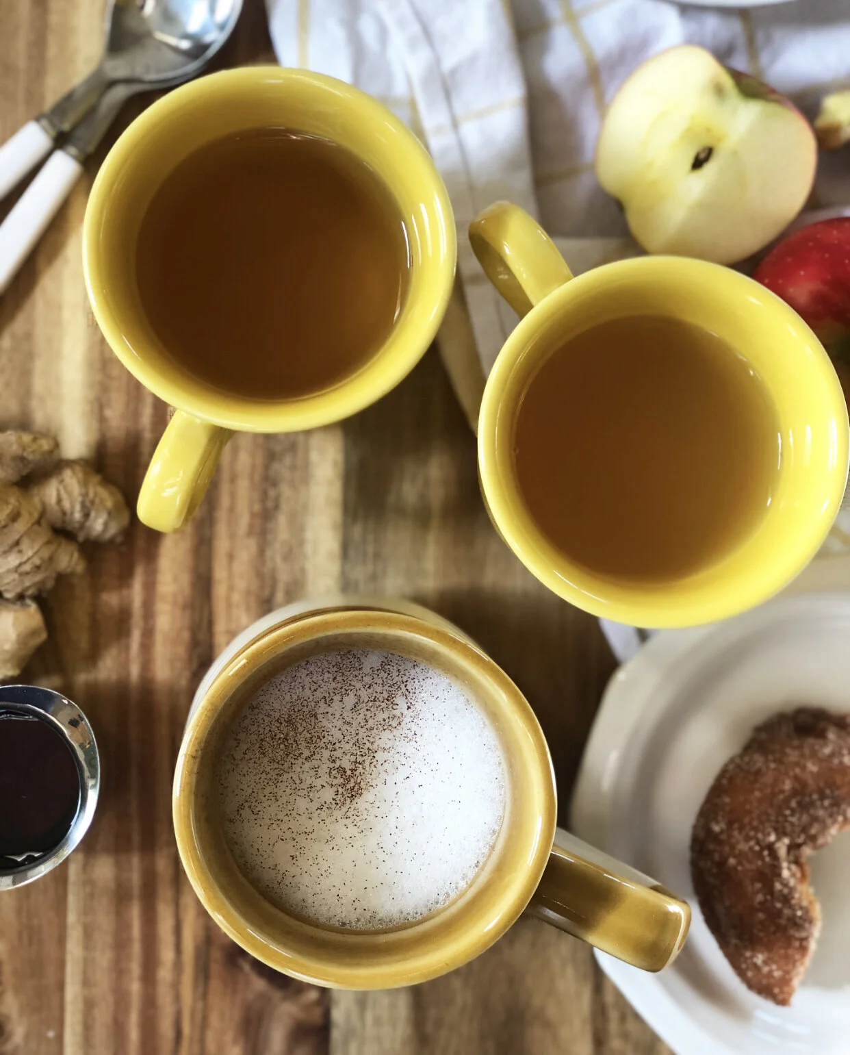 Ginger Tea Three Ways
