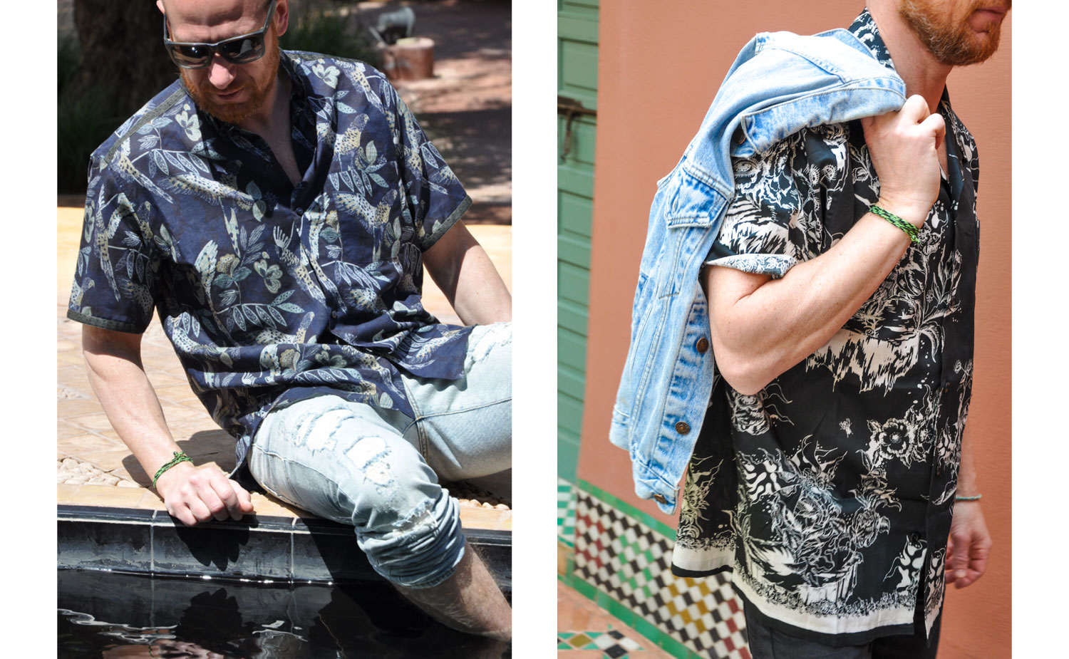 Hemd: Etro, Jacke: Balenciaga
