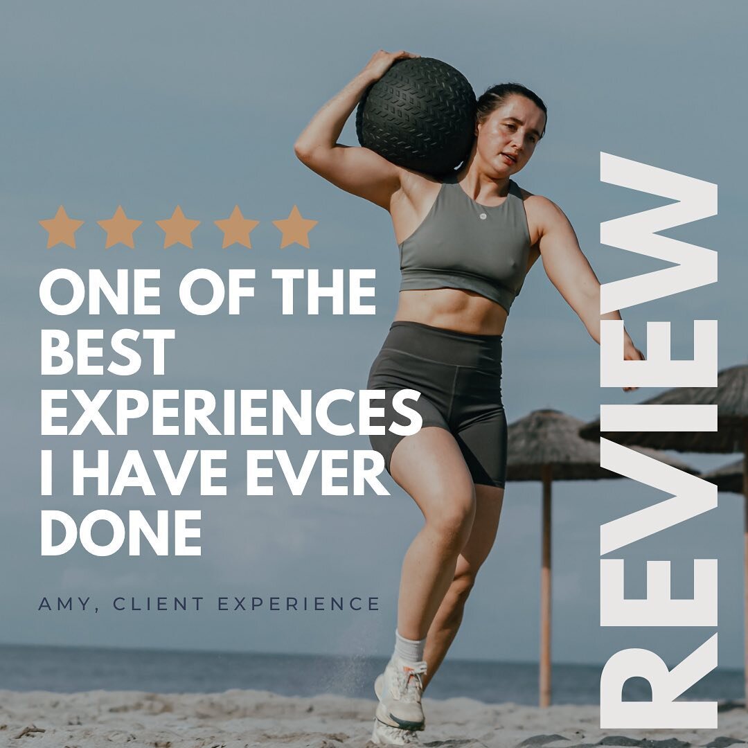 CLIENT EXPERIENCE 🇬🇷 ✨ 

Part 1/2

@amyrichhh joined us in Greece and was super generous with her feedback 🤗

This is some of what she had to say 🥲