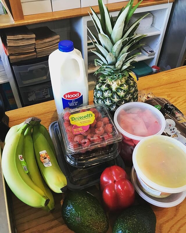 Not feeling like leaving home? We&rsquo;re offering home delivery on grocery orders within a 3 mile radius! No fee for orders over $25 🍎🍍🥑🥕 Call in store for more information! (781) 990 - 1220