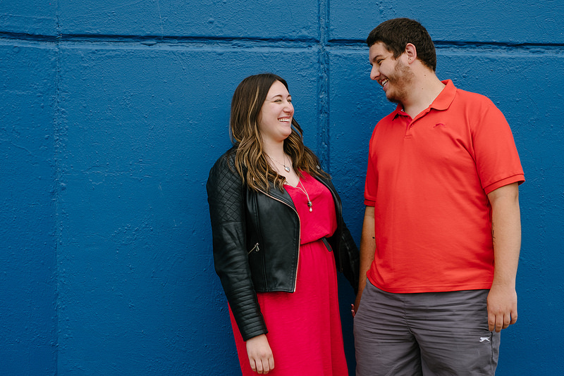 Matt & Jade's engagement photos in Blackpool 