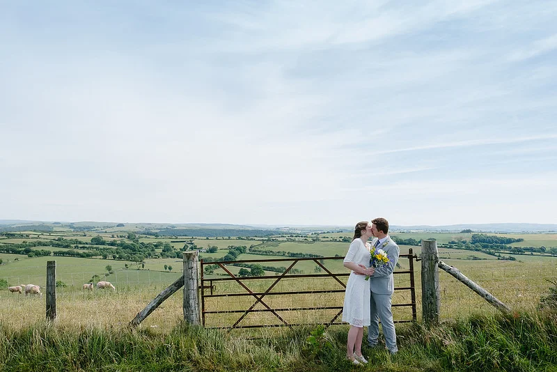 David &amp; Emma's Wedding photography preview from Aberystwyth Golf Club