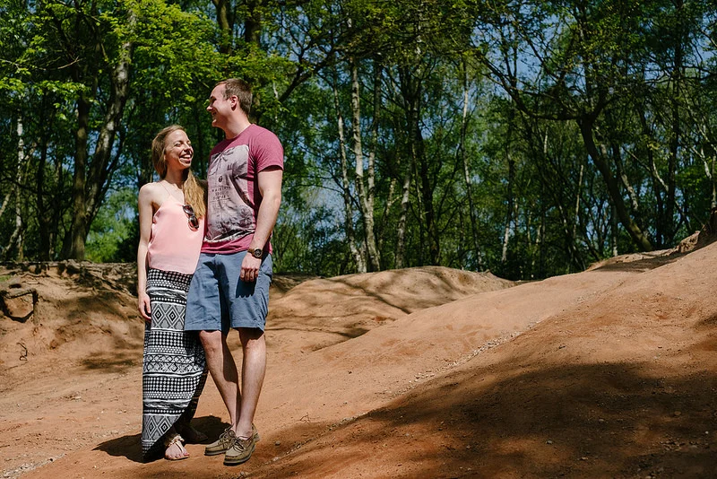 Will and Emma's engagement photos, Sutton Park