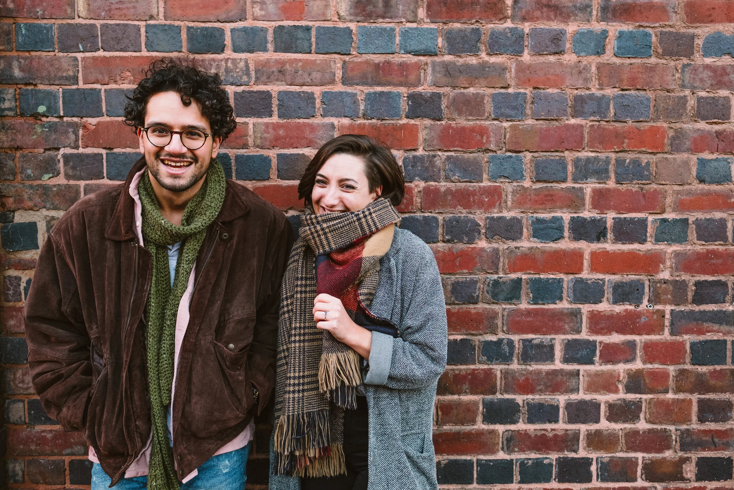 Indy & Mimi's Engagement Photo Shoot, Birmingham Canals